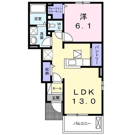 サニーヒル北山の物件間取画像